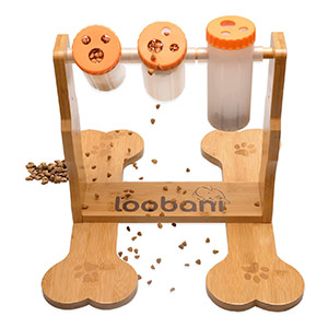 LOOBANI Dogs Food Puzzle Feeder Toys for IQ Training & Mental Enrichment