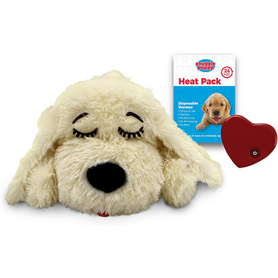 SmartPetLove Snuggle Puppy Heartbeat Stuffed Toy 