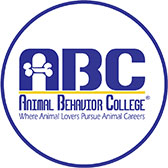 Animal Behavior College logo representing certified professional dog trainer